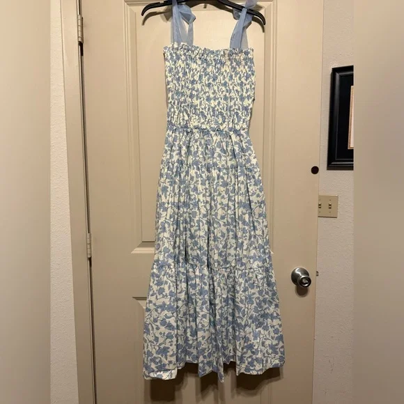 En Saison Egret Floral Dress - Picture 3 of 6